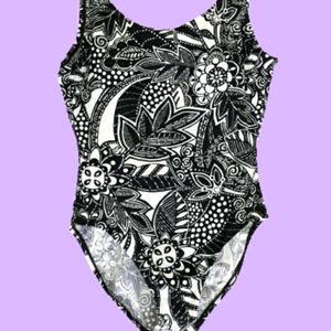 VTG 90'S CATALINA FLORAL BATHING SUIT